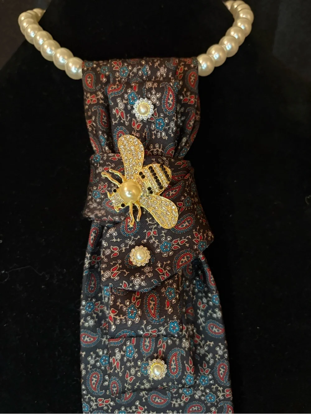 Dior silk paisley